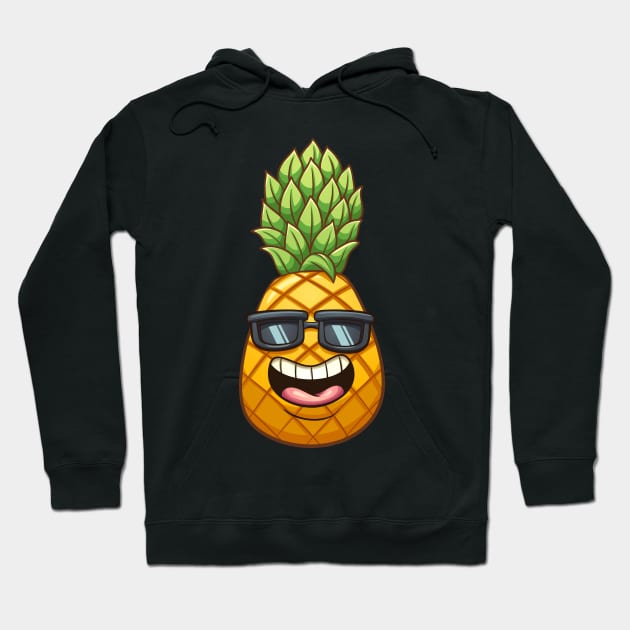 Cool pineapple Hoodie by memoangeles